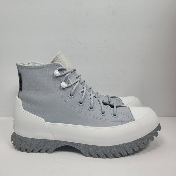 Converse All Star Women's Chuck Taylor Lugged 2.0 High Top Sneakers US Size 7.5 - Picture 1 of 8